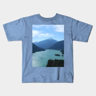 Diablo Lake Washington State Kids T-Shirt